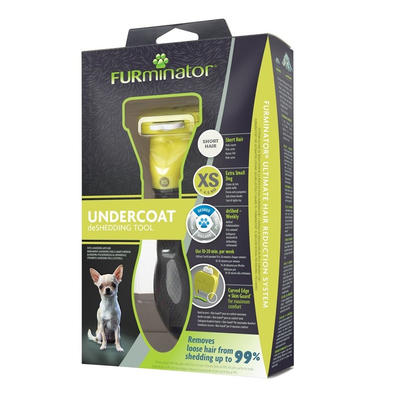 FURMINATOR ETRILLE CHIEN XS poils courts