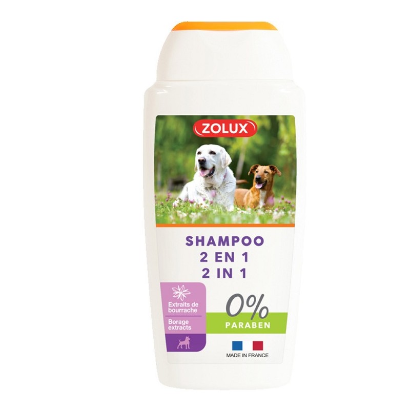 SHAMPOOING CHIEN 2 EN 1 -250ML