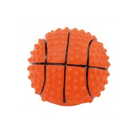 JOUET VINYLE BALLE BASKET - 7,6CM