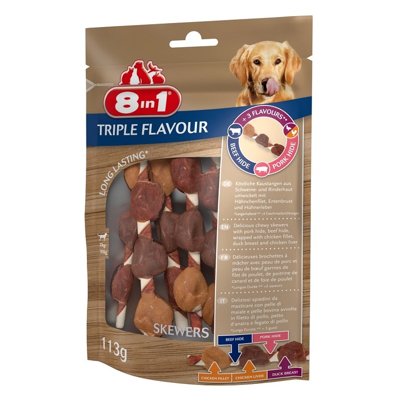 FRIANDISES 8 IN 1 TRIPLE SAVEURS - brochettes