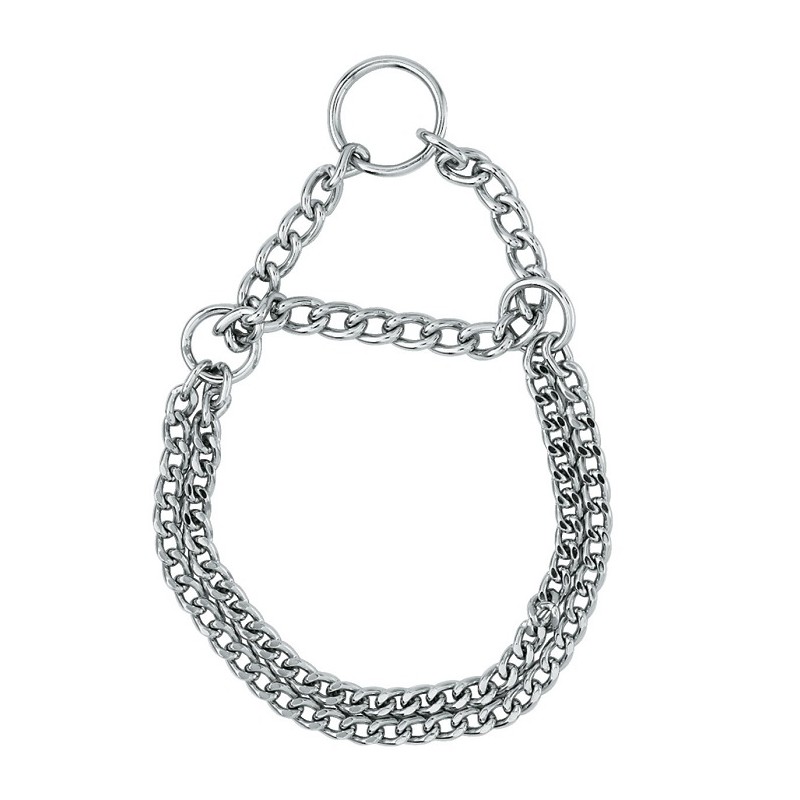 COLLIER METAL SEMI-ETRANGLEUR -35cm