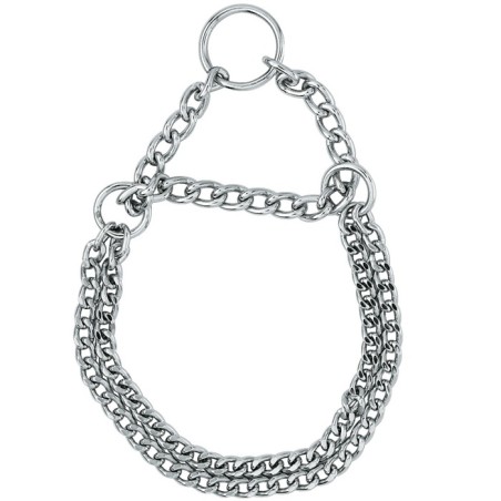 COLLIER METAL SEMI-ETRANGLEUR -35cm