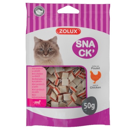 MINI SANDWICH POULET CHAT -50G