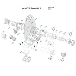 SERA VIS LAITON (UV-C 24W-55 W)