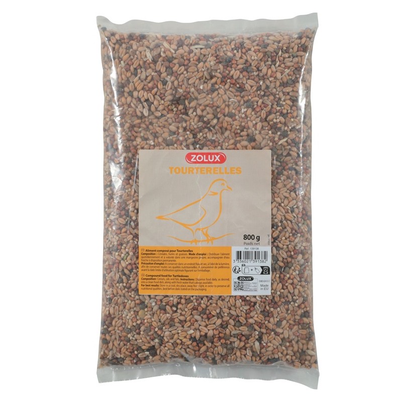 Aliment Composé TOURTERELLE Coussin 800gr