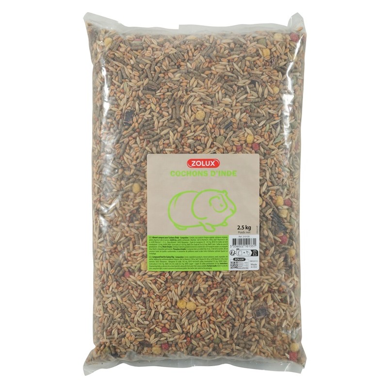 Aliment Composé COCHON D'INDE Coussin 2.5kg