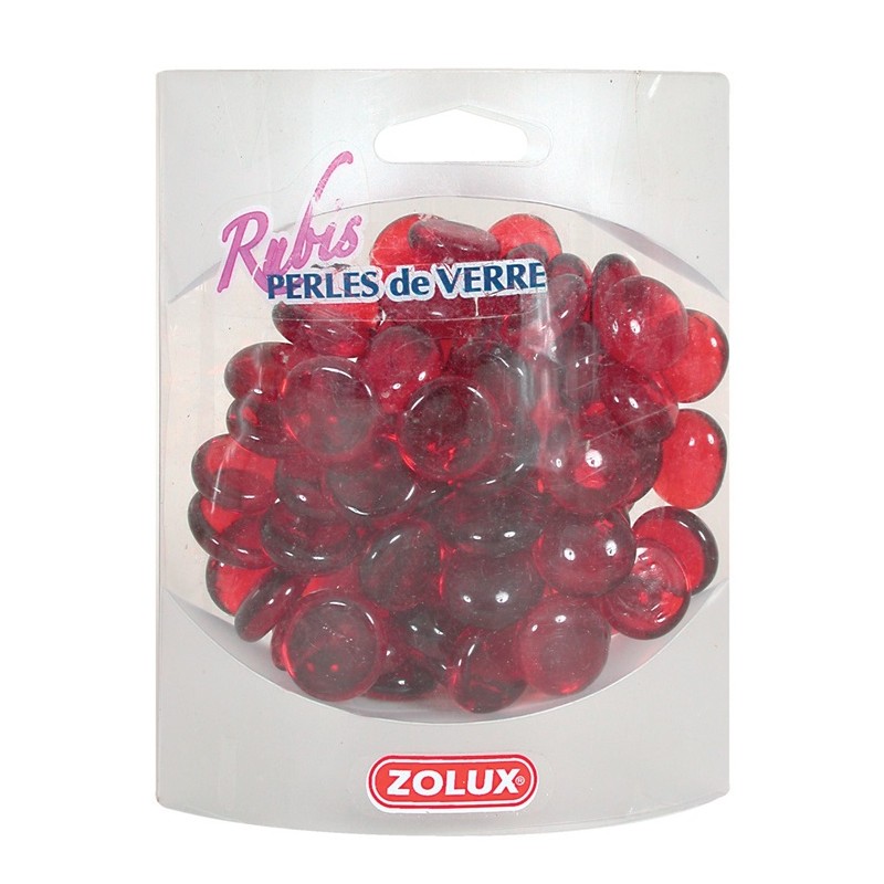 Perles verre RUBIS