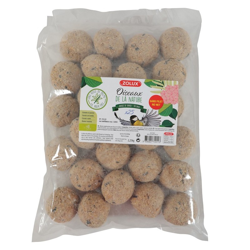 BOULES DE GRAISSE 90G X25