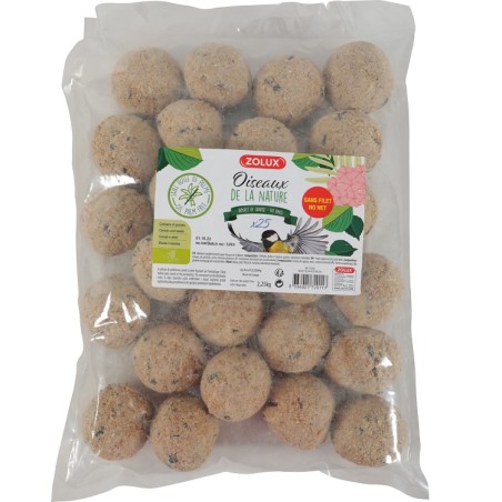 BOULES DE GRAISSE 90G X25