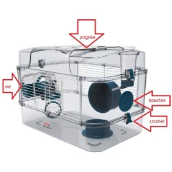 Bouchon cage RODY 3 - Flap Cap RodyLounge