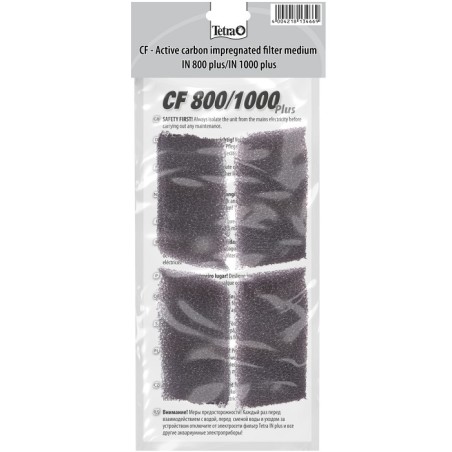 MOUSSE DE FILTRATION AU CHARBON ACTIF TETRATEC CF IN 800-1000