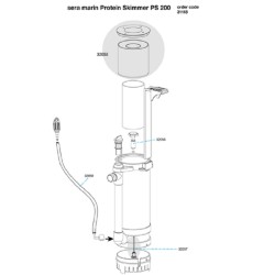 Sera marin Protein Skimmer PS 200