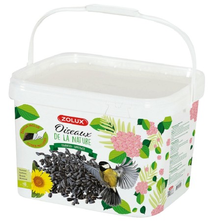 GRAINES DE TOURNESOL OISEAUX JARDIN SEAU 4KG