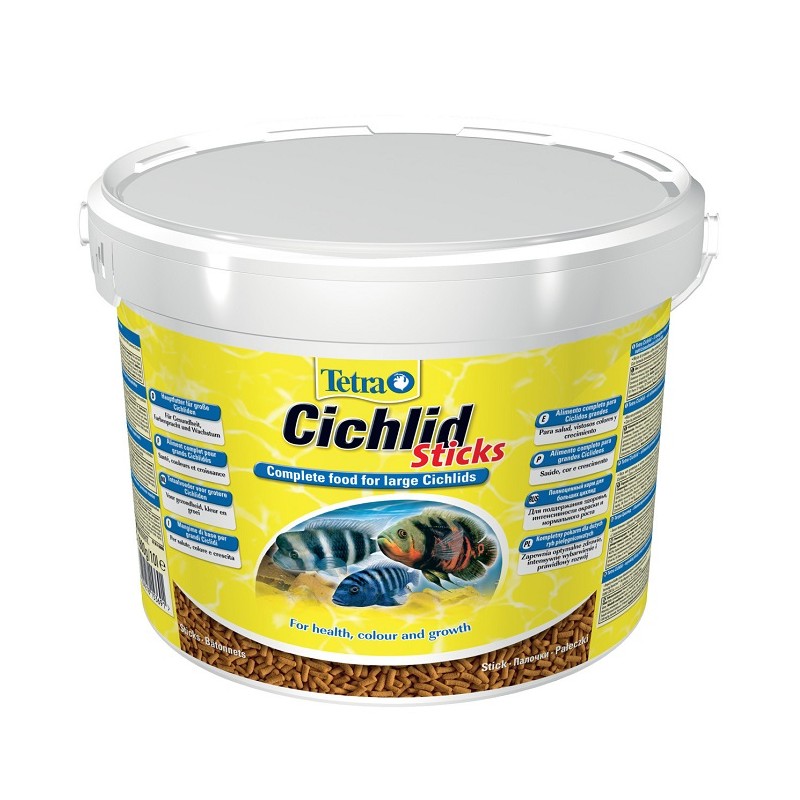 TETRACICHLID STICKS - 10 LITRES