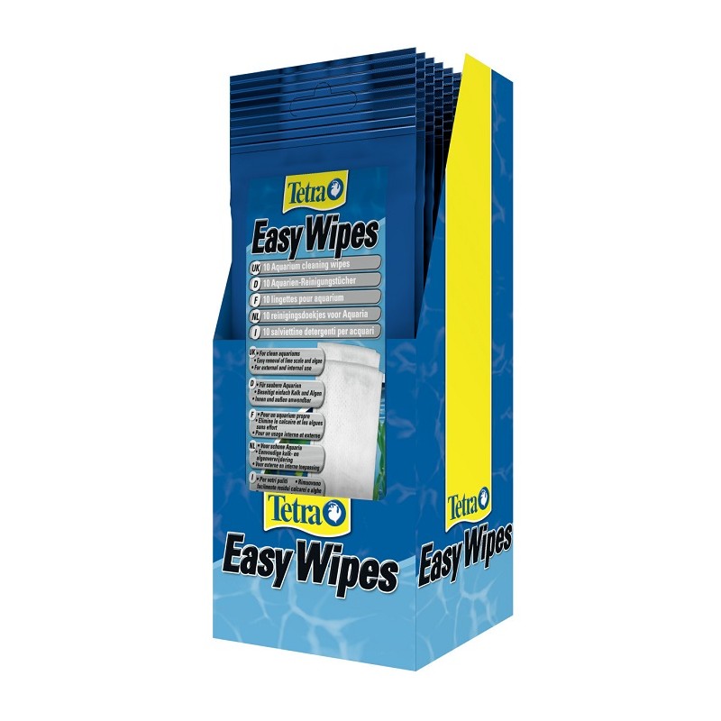 TETRA EASYWIPES -10 LINGETTES