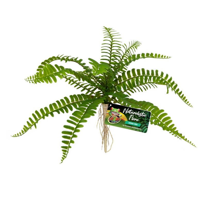 PLANTE ARTIFICIELLE TERRARIUM - SWORD FERN