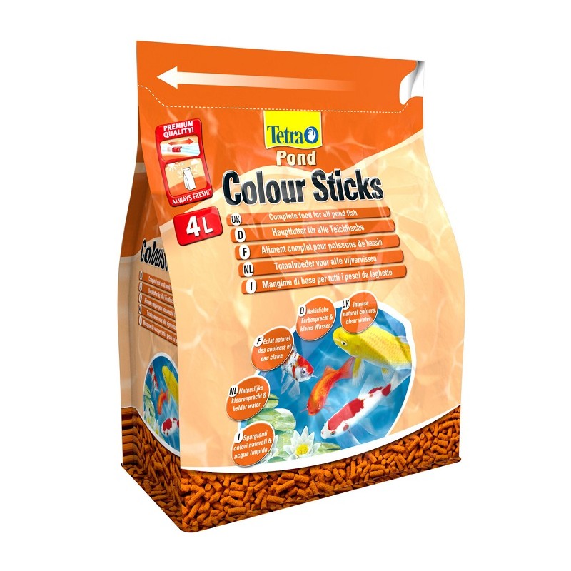 TETRA POND COLOUR STICKS - 4L