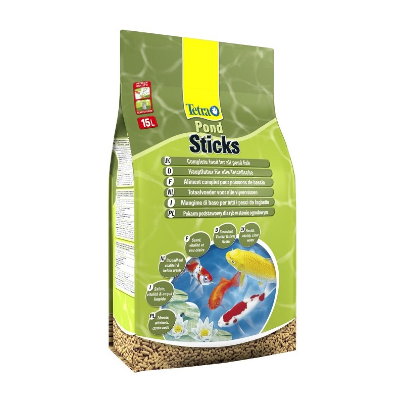 TETRA POND STICKS - 15L