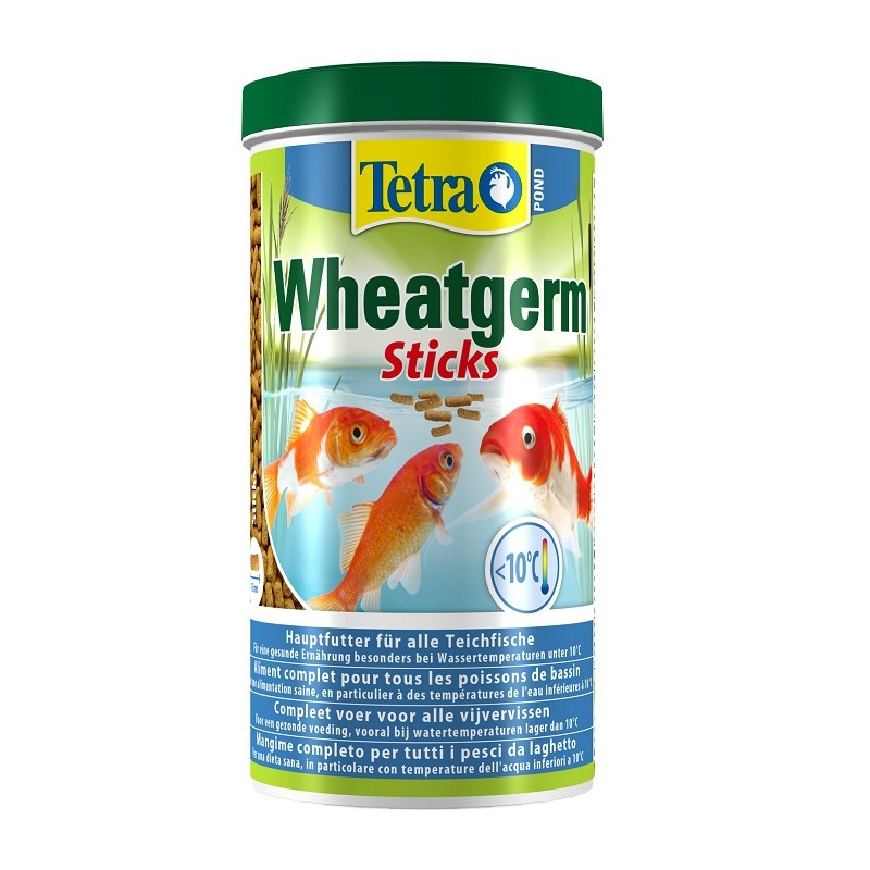 TETRA POND WHEATGERM STICKS - 1L