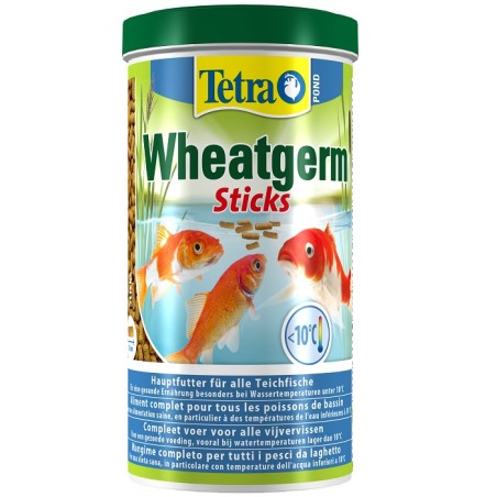 TETRA POND WHEATGERM STICKS - 1L