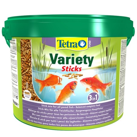 TETRA POND VARIETY STICKS - 10L