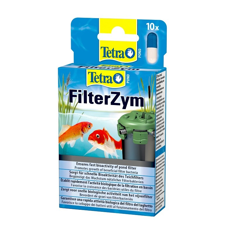 TETRA POND FILTER ZYM - 10 TABS