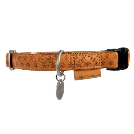 COLLIER CUIR MAC LEATHER REGLABLE - 20MM